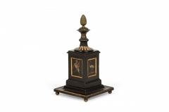 English Regency Decorative Painted and Gilt Newel Post Cap - 4528969
