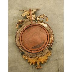 English Regency Gilt Convex Mirror - 3877409