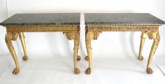 English Regency Giltwood Side Tables in the Manner of William Kent - 2127870