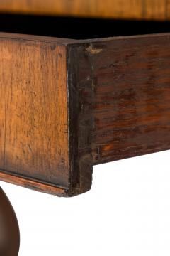 English Regency Lyre Support Table Desk - 4635881