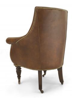 English Regency Mahogany Arm Chair - 1403146