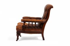 English Regency Mahogany Arm Chair - 1404153