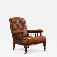 English Regency Mahogany Arm Chair - 4689850