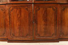 English Regency Mahogany Breakfront Cabinet - 1691331