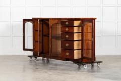 English Regency Mahogany Breakfront Sideboard - 4210916
