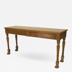 English Regency Mahogany Console Table - 1430487