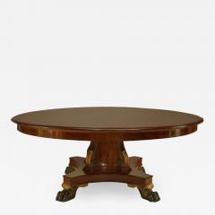 English Regency Mahogany Dining Table - 1431678