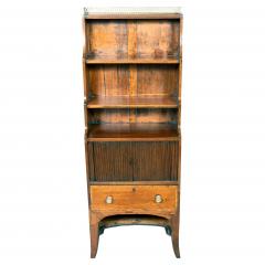 English Regency Mahogany Dwarf Bookcase - 4541529