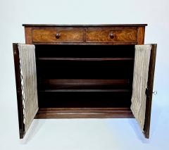 English Regency Mahogany Grille Door Side Cabinet circa 1820 - 2933906