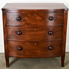 English Regency Mahogany Inlay Chest - 3760720