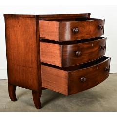 English Regency Mahogany Inlay Chest - 3760776