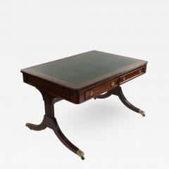 English Regency Mahogany Writing Desk - 1431562