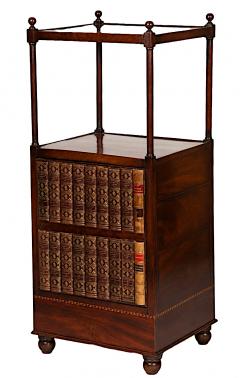 English Regency Mahogany tag re or Library Stand circa 1815 - 4743167