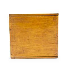 English Regency Oak Jewelry Cabinet - 4666250