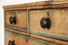 English Regency Painted Pine Chest Drawers - 3711123