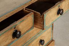 English Regency Painted Pine Chest Drawers - 3711124