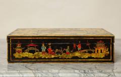 English Regency Penwork Box - 662623