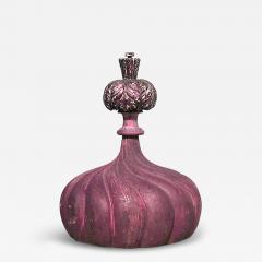 English Regency Red Painted Finials - 4332448