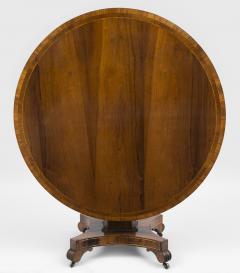 English Regency Rosewood Center Table - 110290