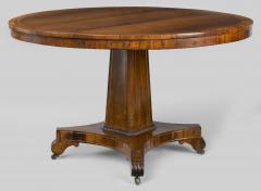 English Regency Rosewood Center Table - 110295