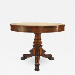 English Regency Rosewood Center Table - 1428290