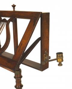 English Regency Rosewood Music Stand - 3195558
