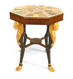 English Regency Rosewood and Gilt End Tables - 1438164