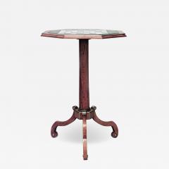 English Regency Satinwood Chess Checkers Game Table - 4644938