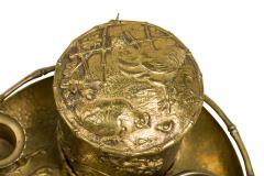 English Regency Style Bronze Smoking Set - 4653033
