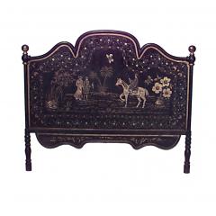 English Regency Style Chinoiserie Full Bed - 4631031