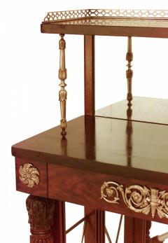 English Regency Style Mahogany Etagere - 3172725