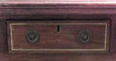 English Regency Style Mahogany Library Writing Desk - 4625884