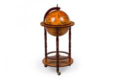 English Regency Style Novelty Mounted Globe Bar - 4667446