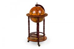 English Regency Style Novelty Mounted Globe Bar - 4667448
