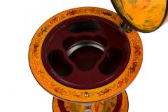 English Regency Style Novelty Mounted Globe Bar - 4667455