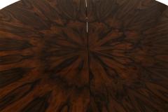 English Regency Style Rosewood and Giltwood Round Dining Table - 4626418