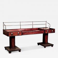 English Regency Style Walnut Sideboard - 2801910