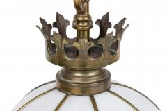 English Regency Style White Lantern - 4652071