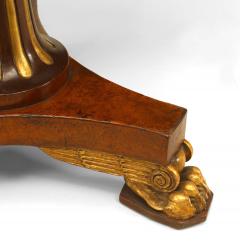 English Regency Thuya and Gilt Center Table - 1424290