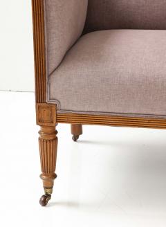 English Regency Tightback Loveseat or Settee 1820s - 3288350