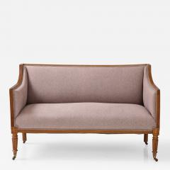 English Regency Tightback Loveseat or Settee 1820s - 3292201