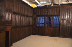 English Renaissance Carved Oak Paneled Room - 2800772