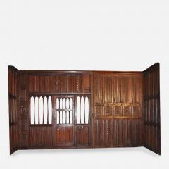 English Renaissance Carved Oak Paneled Room - 2802128