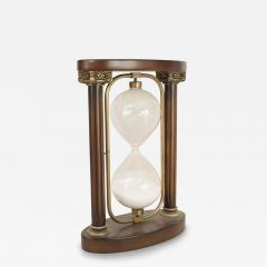 English Renaissance Mahogany Hour Glass - 4733410