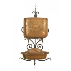 English Renaissance Revival Copper Lavabo - 4694754