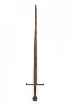 English Renaissance Style Iron Longsword - 4522210