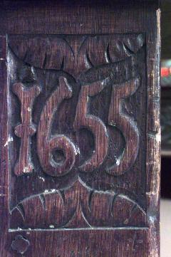 English Renaissance Style Large Oak Console Table - 1428810