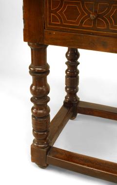 English Renaissance Style Oak Console Table - 1428660