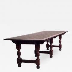 English Renaissance Style Oak Refectory Table - 1470333