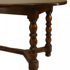 English Renaissance Style Oak Refectory Table - 4635768